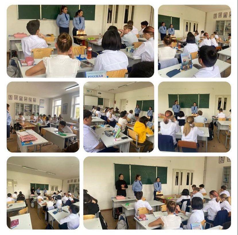 "Кәмелетке толмағандардың құқықтары мен міндеттері" тақырыбындағы профилактикалық әңгіме